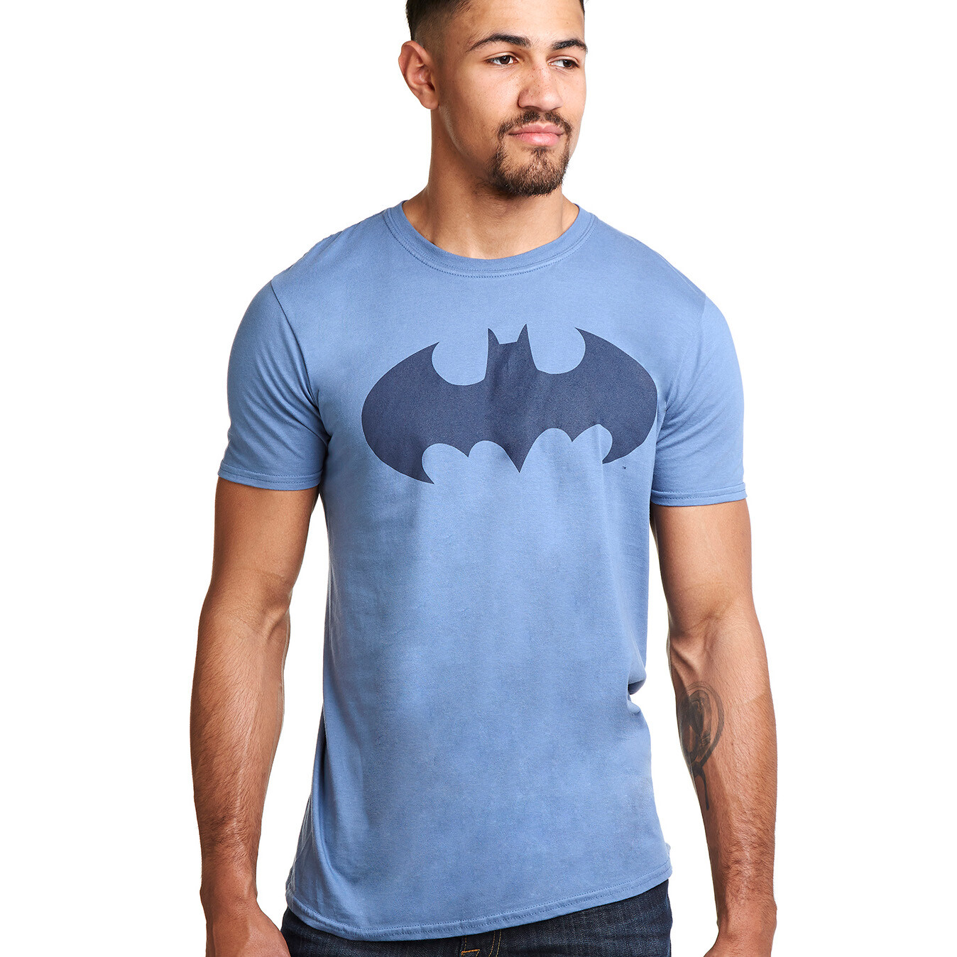 ミュージシャン Knosis BATMAN T-shirt Batman - Classic TV Series Pop Cast - Men's V-Neck T-Shirt