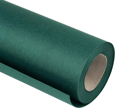 Kraft Paper Roll - 17.5 inches x 32.8 feet - Recyclable Paper Perfect for Wrappi