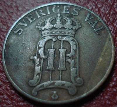 1907 SWEDEN 5 ORE IN FINE CONDITION