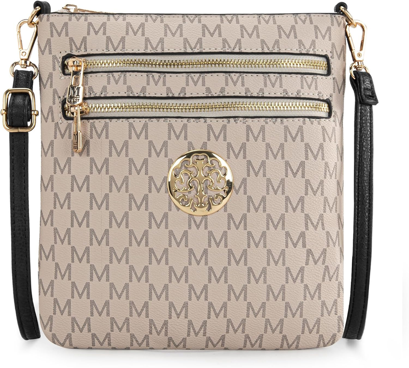 For Women Multi Pocket Cross Body Bag Purses With Adjustable