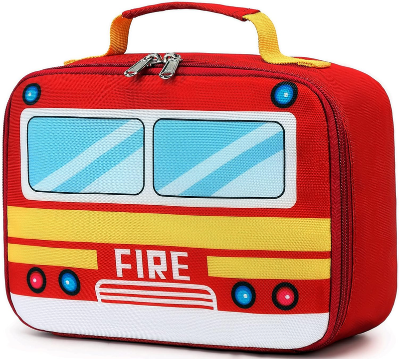 Insulated School Lunch Box for Kids, Reusable Cooler Thermal Meal Tote Bags
