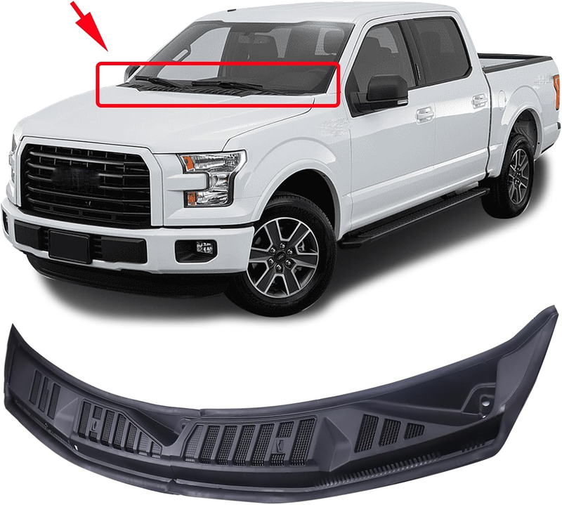 Windshield Left Right without Nozzles Wiper Cowl for 2015-2020 Ford F150