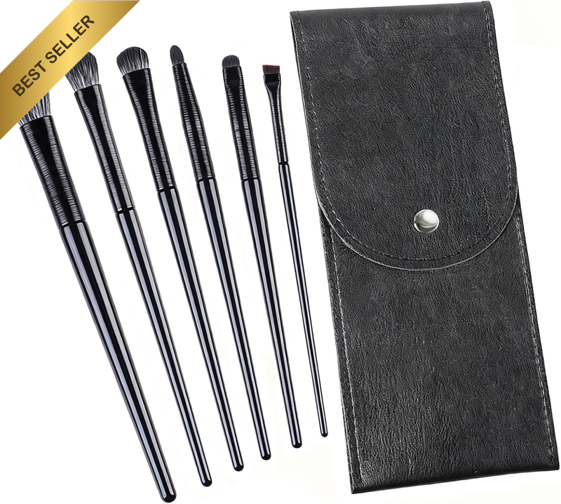 6 PCS Eye Makeup Brush Set, Eyeshadow Brush, Angled Brush Precision Eye Makeup T