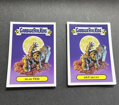 2017 Topps Garbage Pail Kids Classic ADAM GEDDON 20 Card Set