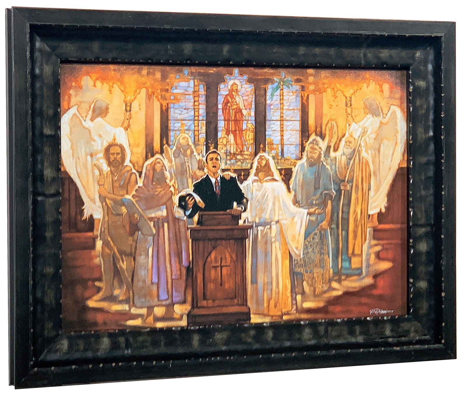 『The Cross』 額入りアート Ron Dicianni The Cross』 額入りアート Ron Dicianni Ron DiCianni: The