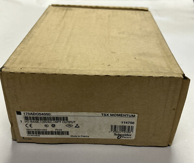 SCHNEIDER ELECTRIC,170ADO54050,I/O BASE OUTPUT MODULE NEW SEALED