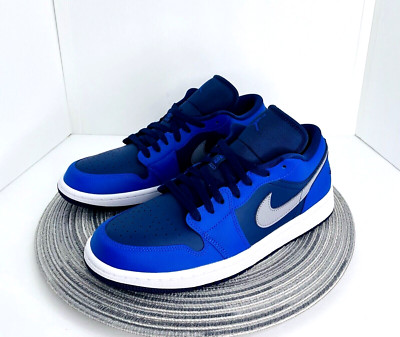 Nike Air Jordan Retro 1 Low Women's 5.5 White Game Royal Sneakers DC0774-400