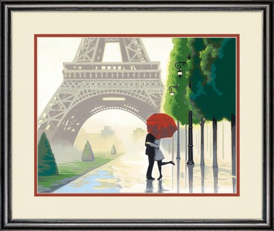 Paint Works Paint By Number Kit 14''X11''-Paris Romance