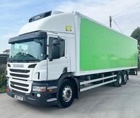 2013 SCANIA P280 CARRIER FRIDGE/FREEZER COLUMN TAIL-LIFT 26 TON 6X2 AIR-CON 