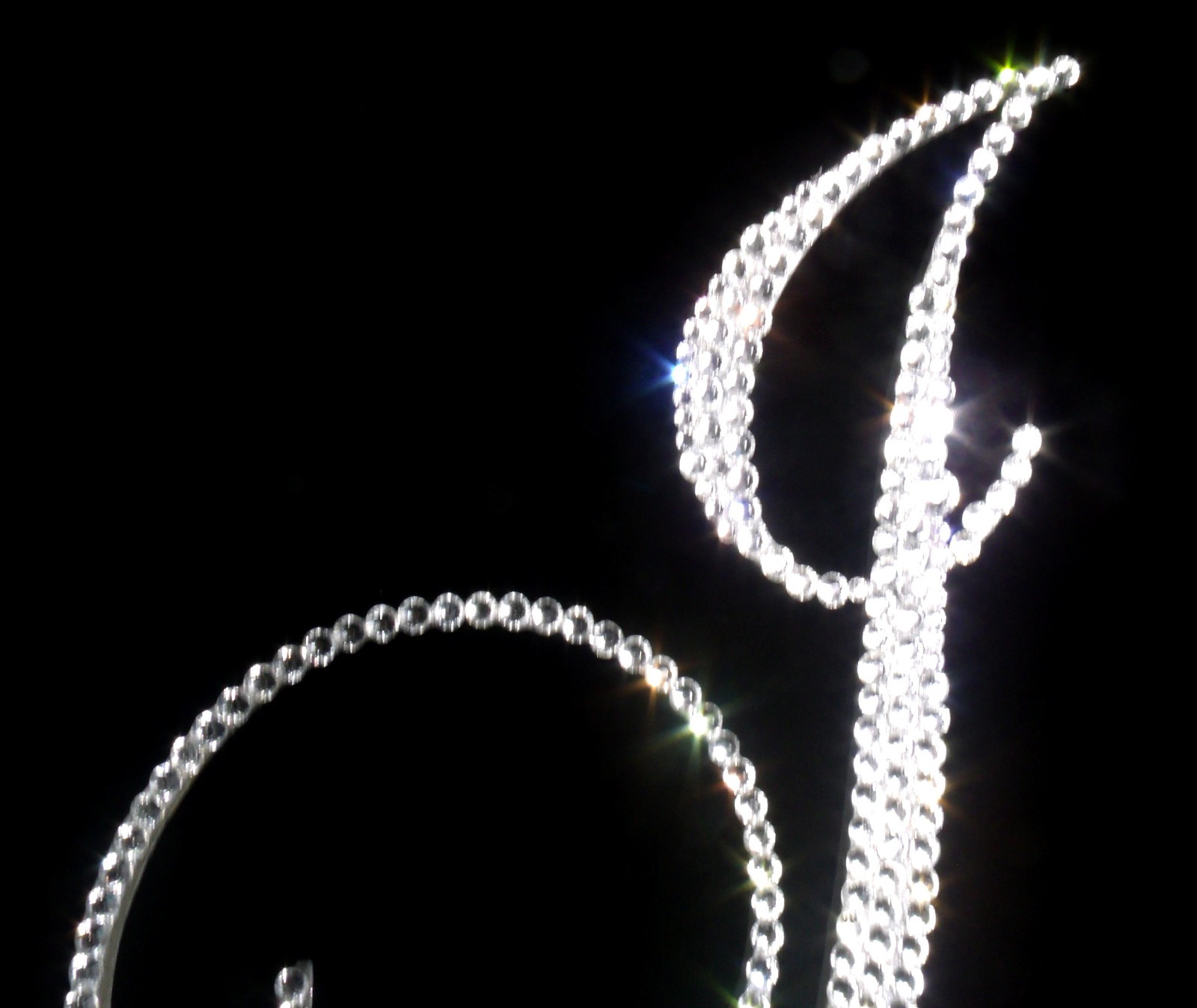 Handmade Swarovski Clear Crystals 7