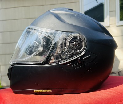 Shoei GT Air Matte Black Full Face Helmet Size Small/Dark Tint Eye Shield/