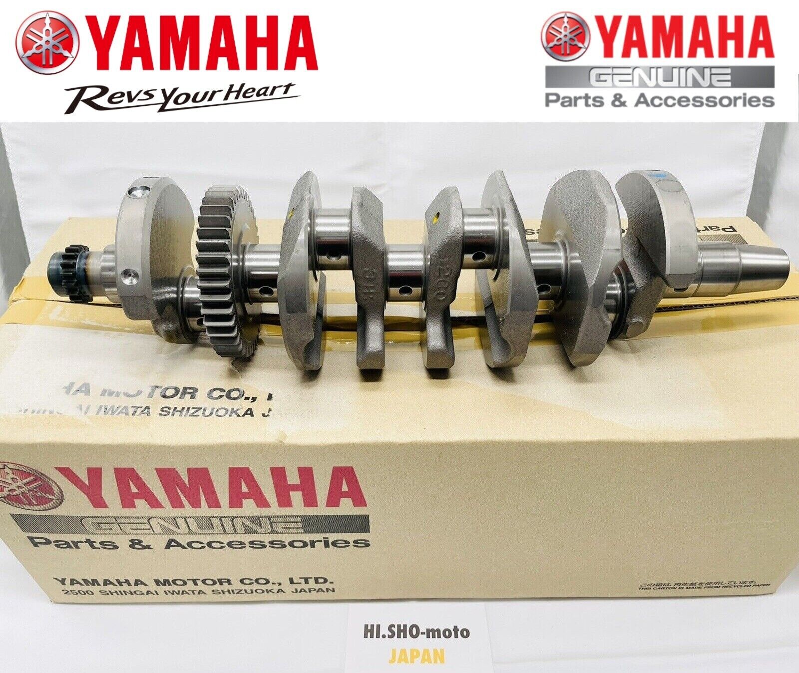 Genuine Yamaha 2C0-11411-00-00 Crankshaft 2C0114110000 OEM Genuine Yamaha 2C0-11411-00-00 Crankshaft 2C0114110000 OEM