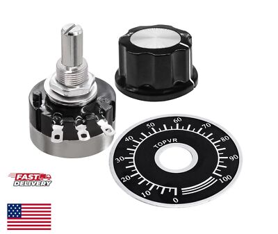 RV24YN20S B202 2K ohm Single Turn Carbon Film Rotary Taper Potentiometer HO
