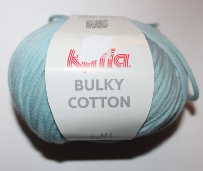 Katia Bulky Cotton Col 74 Aqua Cotton Nylon 50gr 109yd