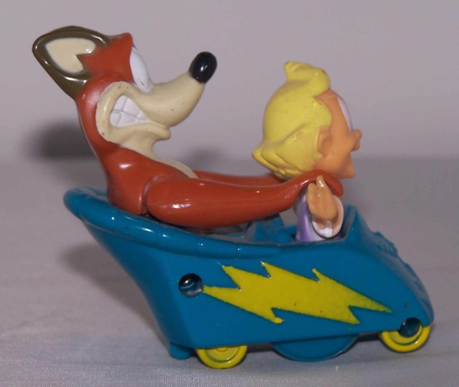 Vintage Animaniacs 1993 Warner Bros McDonalds Mindy & Button Wild Ride Coaster