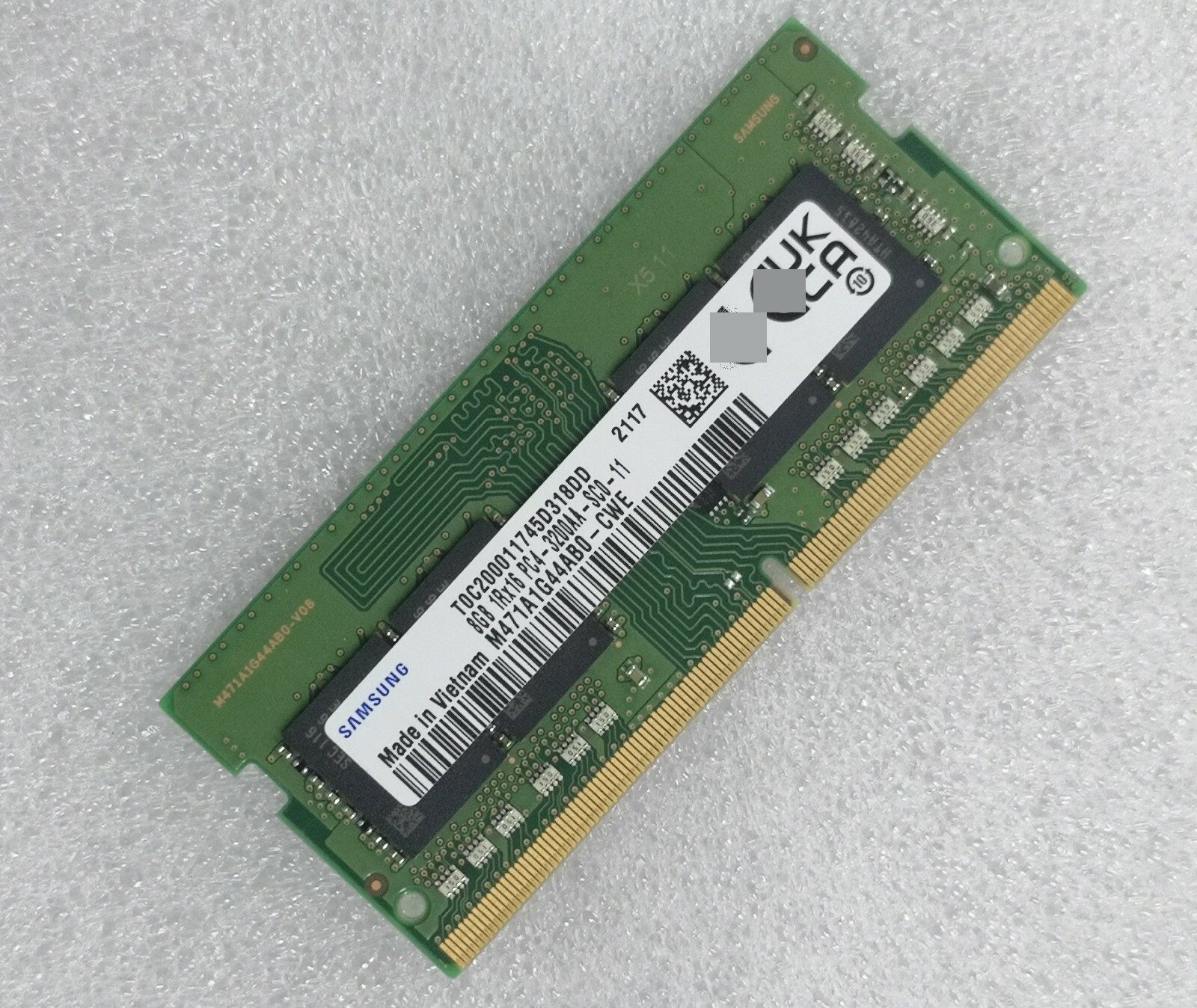 Samsung DDR4 8GB×2 PC4-3200AA ノートPC用メモリ Samsung 8GB (2x4GB