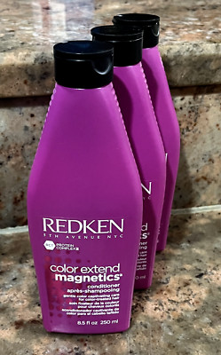 Redken Color Extend Magnetics Conditioner 8.5oz Lot of 3