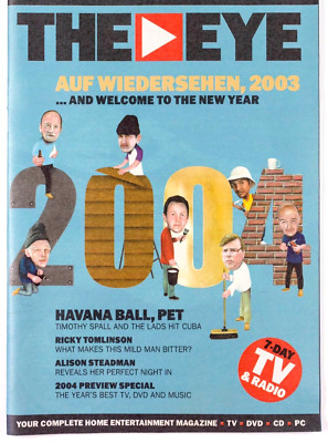 JAMES McEVOY TIMOTHY SPALL RICKY TOMLINSON JULIA DAVIS STEADMAN EYE MAGAZINE