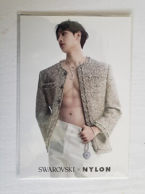 Bang Chan x SWAROVSKI NYLON JAPAN Limited Official Postcard
