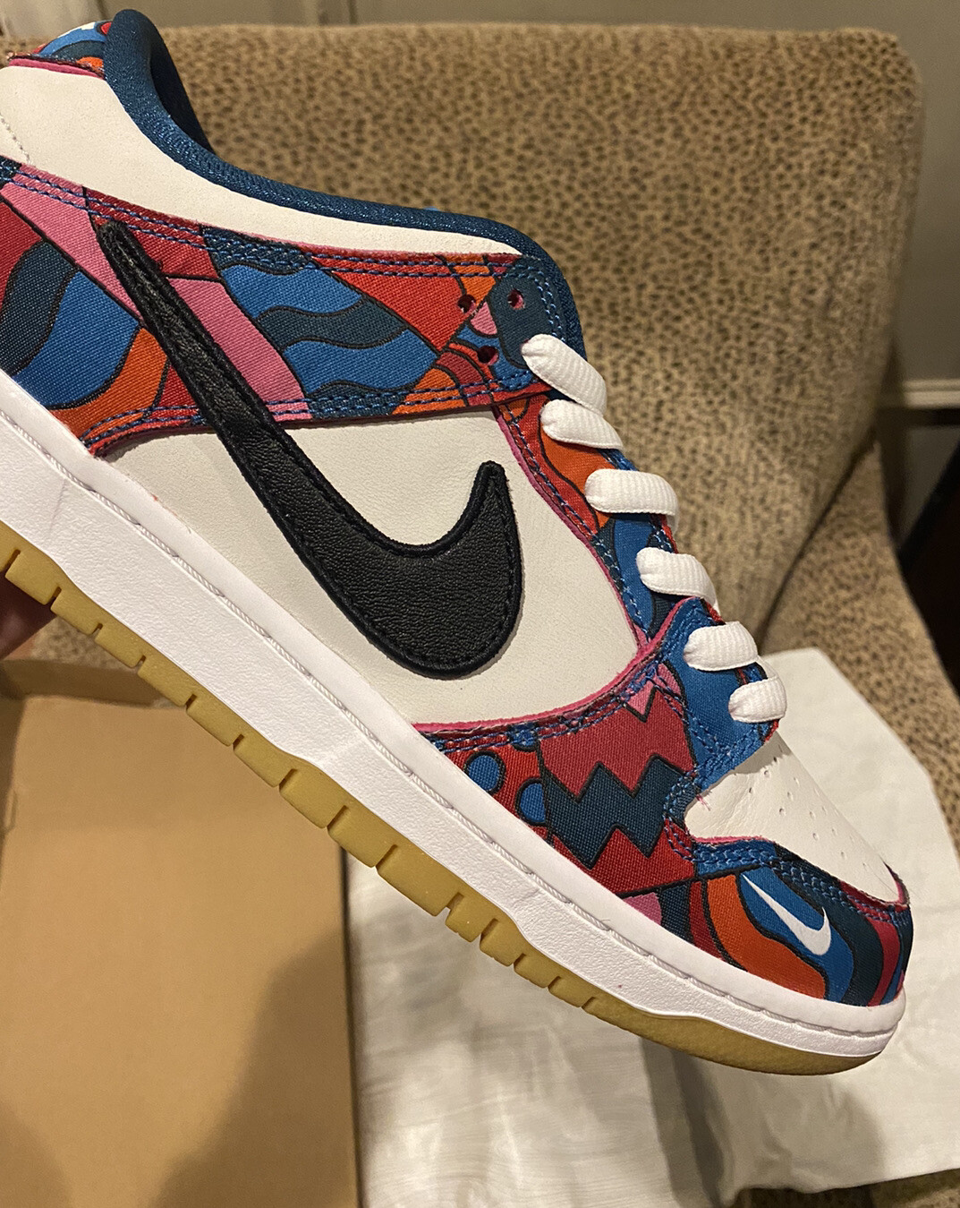 sb dunk abstract art