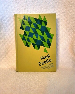 Real Estate Principles & Practices 5th Edition Hardback Book M. A. Unger 1974