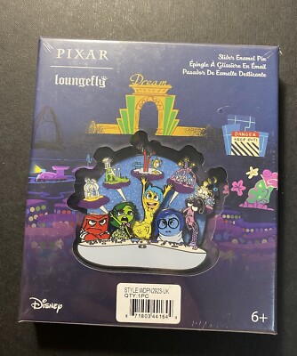 Inside Out Control Panel Pixar Loungefly Jumbo Pin Limited Edition 1300