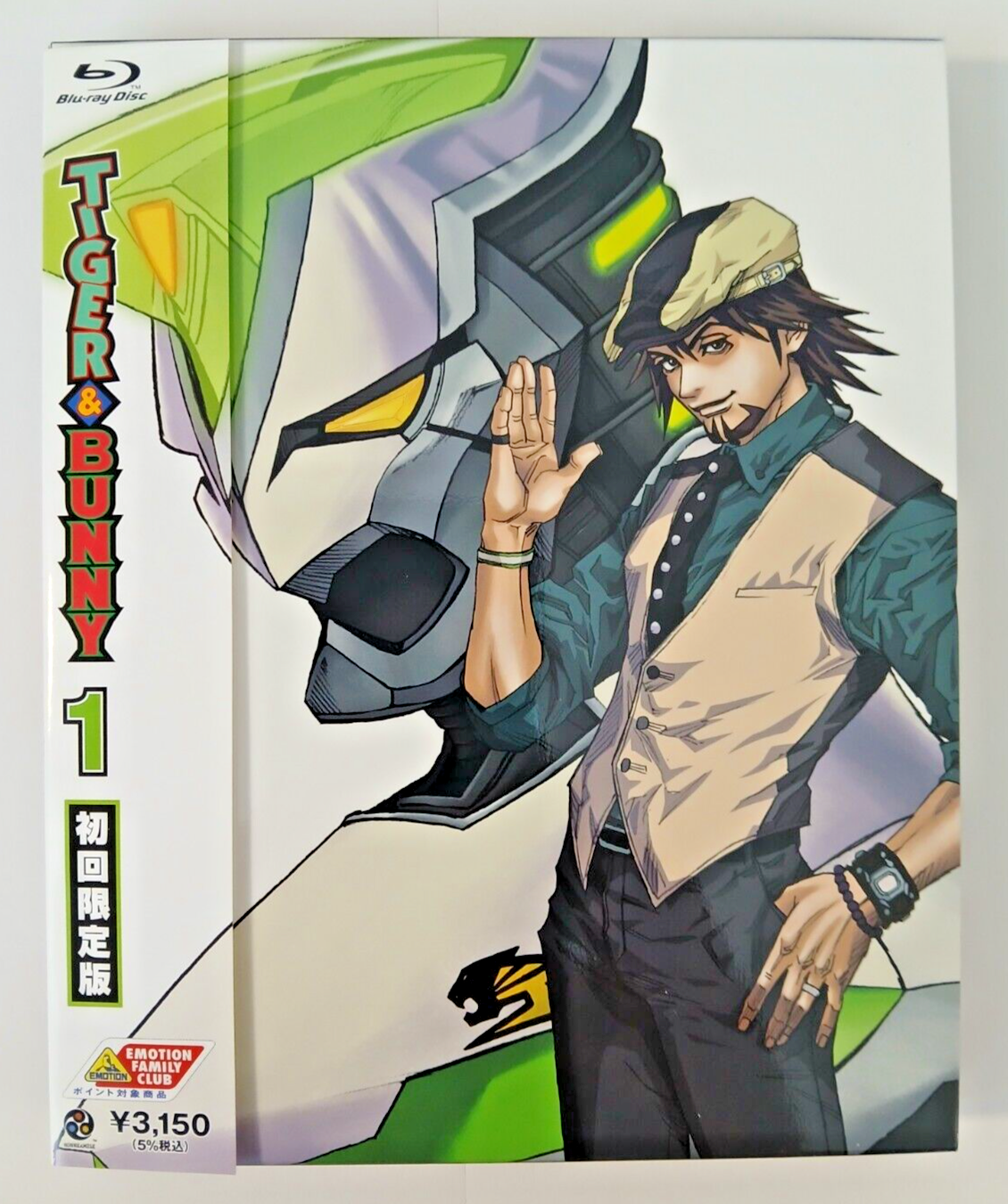 Tiger & Bunny vol 1 limited edition Blu-Ray (Japan import BD