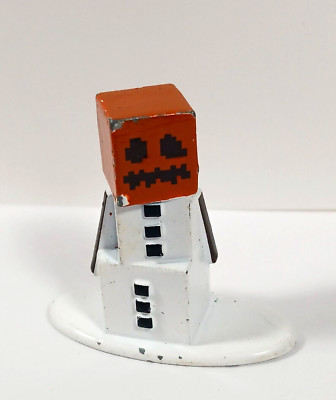 Minecraft Nano Metalfigs Snow Golem DIe-Cast Figure Video Game Snowman Character