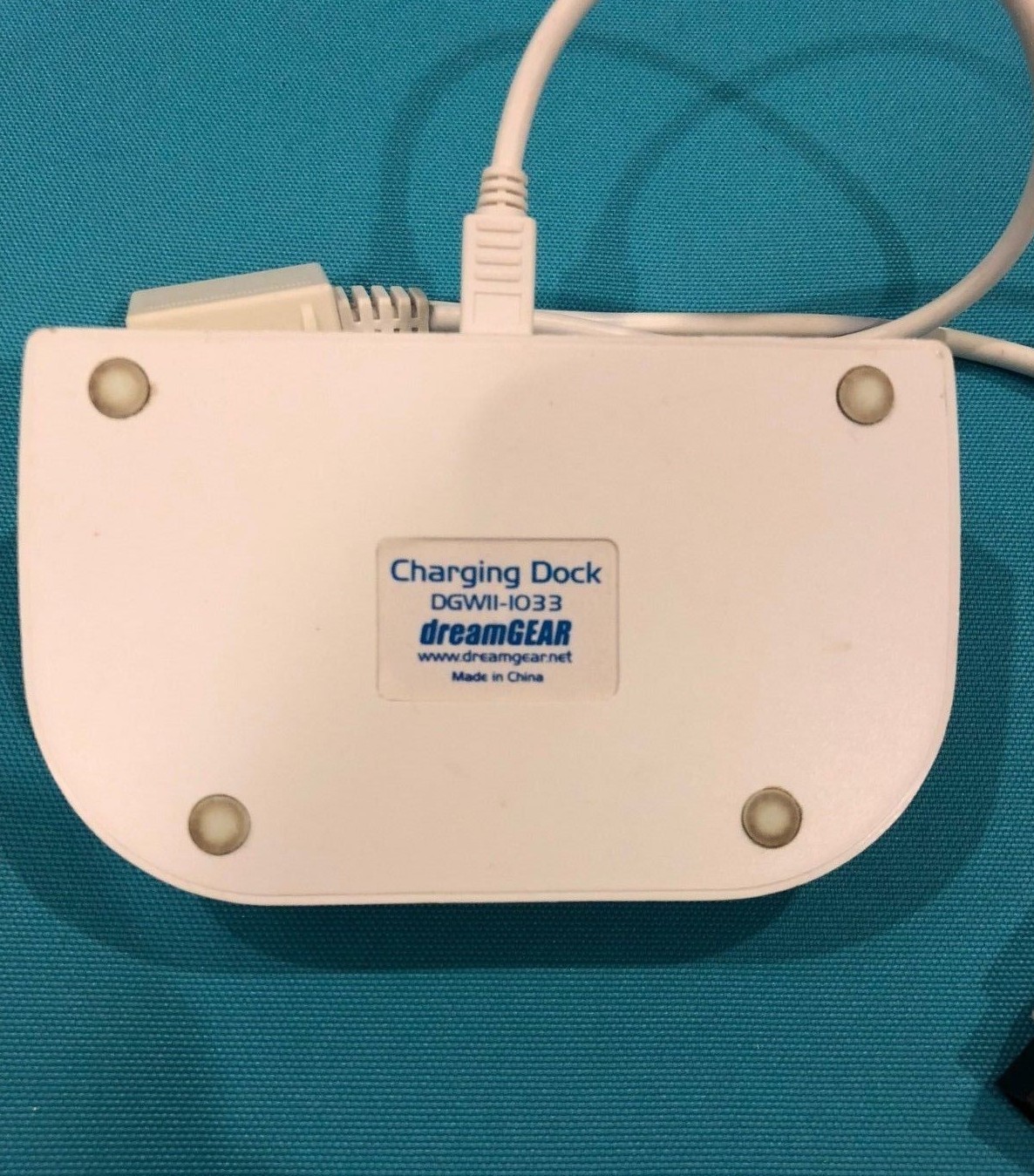 DreamGEAR Dual Charging Dock for Wii with cord