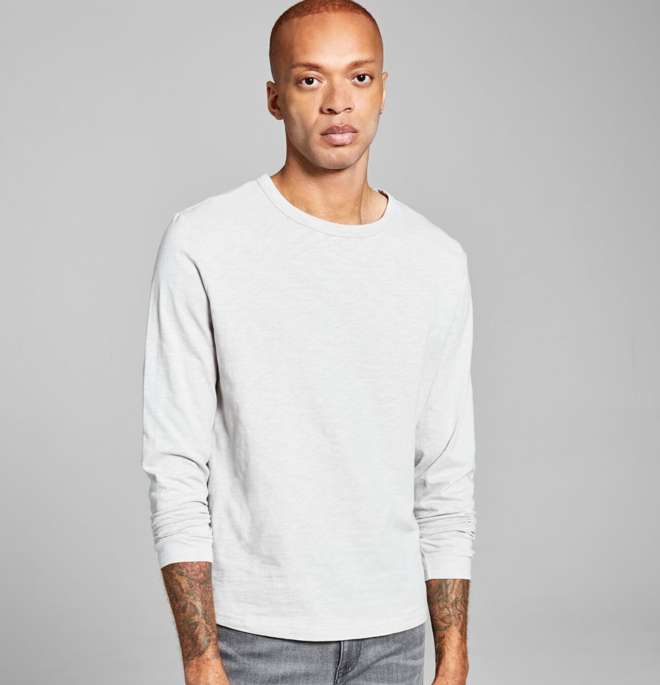 ★LMOOD★ Slub Scoop Neck Long Sleeve T-Shirt 2 COLOR LMDM38 MUSINSA | LMOOD Slub Scoop Neck Long Sleeve T-Shirt ( 2 COLOR )
