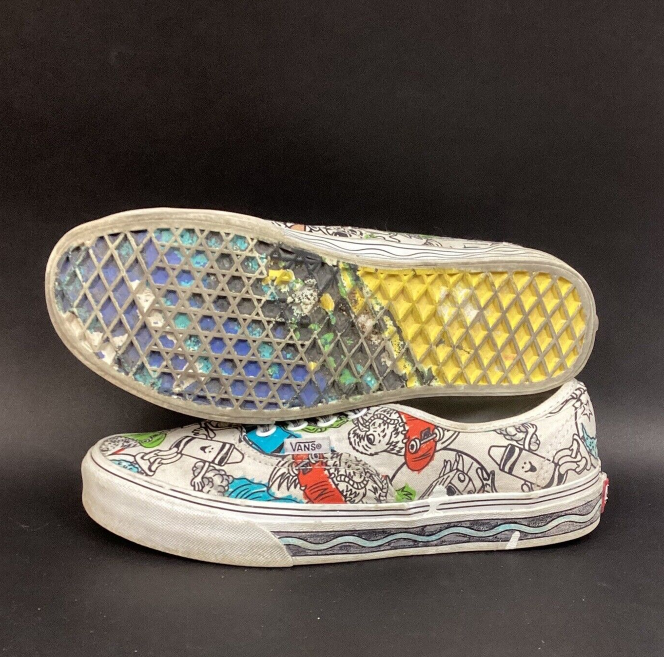 注目!!☆VANS x Crayola Authentic DIY Sketch Your Way Skate Vans x Crayola Authentic DIY Sketch Your Way Lace Up Skate