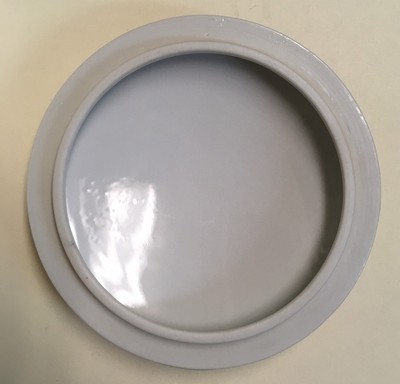 NIPPON HAND PAINTED ROUND TRINKET BOX PINK FLOWERS