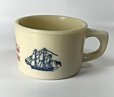 Vintage Old Spice Shaving Mug Cup Grand Turk Salem 1786 Collectible Gift