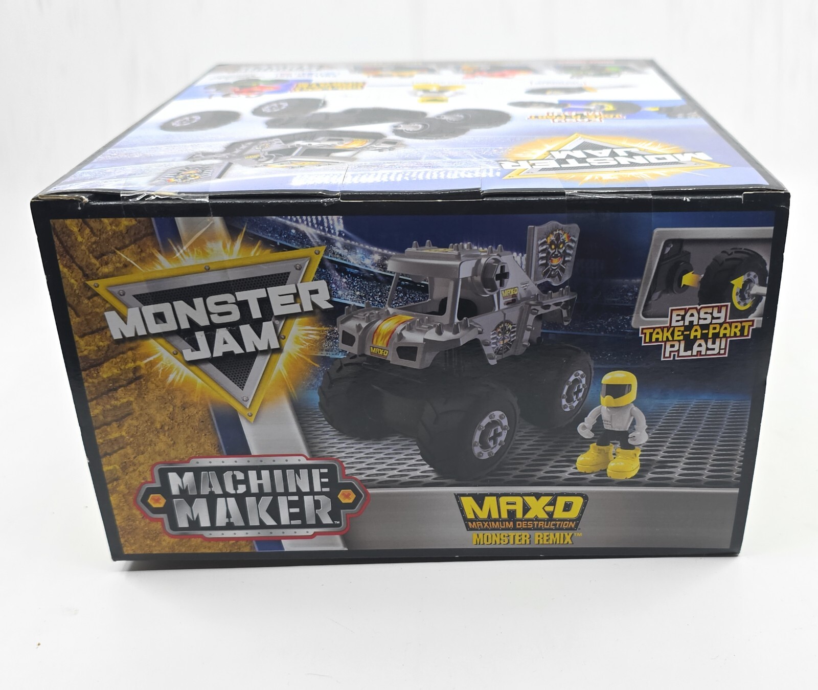 Monster Jam Machine Maker Max-D Construction Toy 11 Pcs w