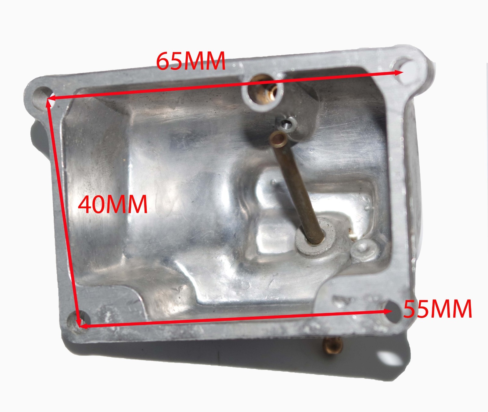 Yamaha RX 100 Carb Carburetor Float Chamber Body Bowl Assembly 