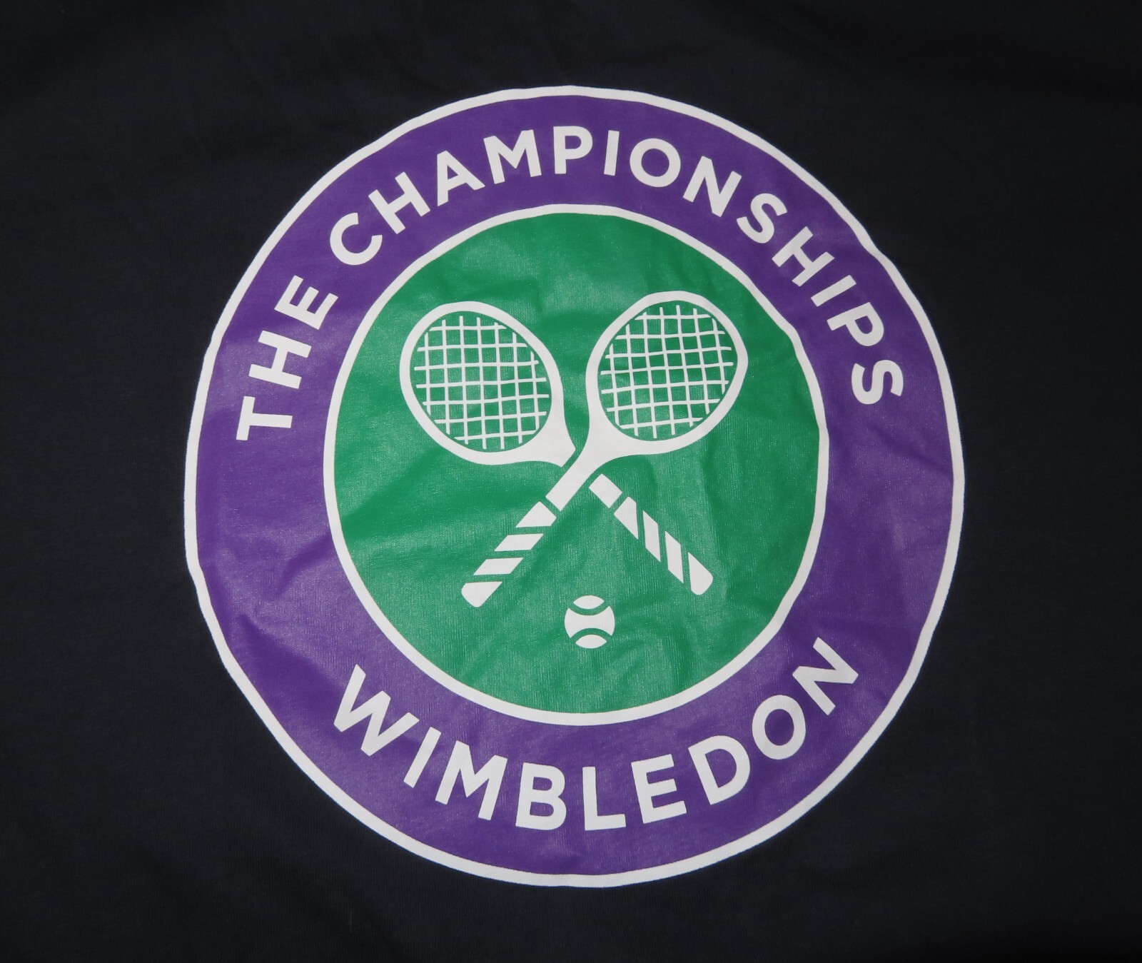 THE CHAMPIONSHIP - WIMBLEDON Tennis Est 1877 (XL) Shirt | eBay