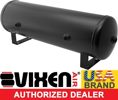 4 GALLON 7 PORTS STEEL AIR TANK FOR SUSPENSION/AIR RIDE/BAGS/TRAIN HORN VXT4100