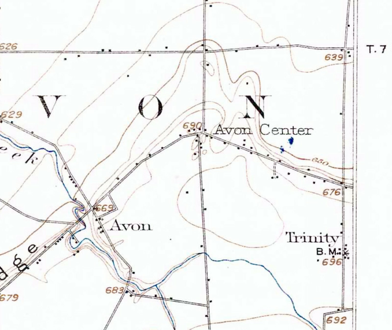 1903 Oberlin OH USGS 15' Quad Topo Map Lorain Elyria Amherst Avon Ridgeville