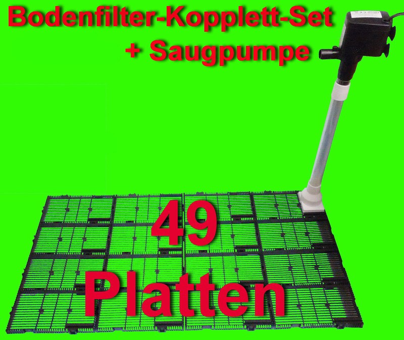 Aquarium Versch.ð Bodenfilter â Saugpumpe ! ð ZubehÃ¶R Bodenplatten Innenfilter