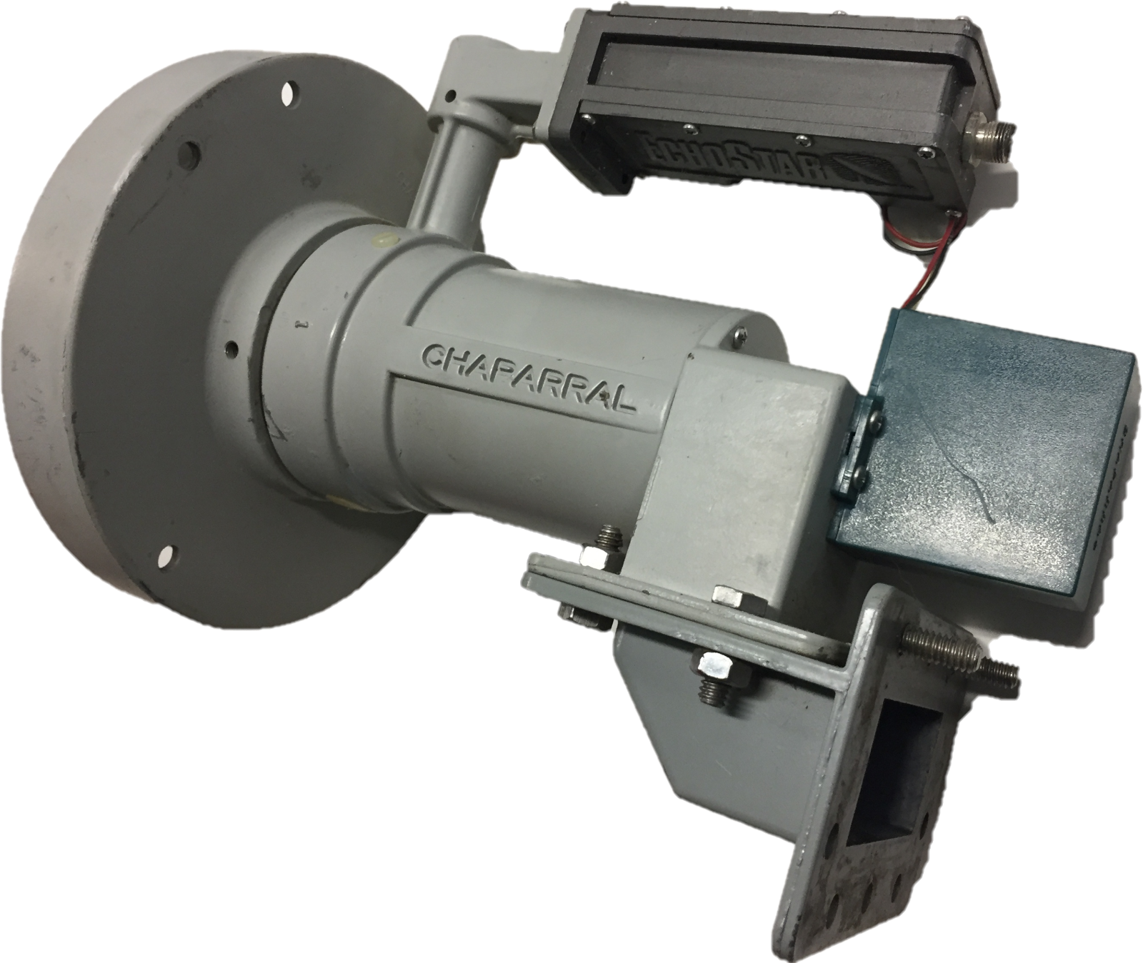 C-BAND DISH NETWORK LNBF with CHAPARRAL Feedhorn , servo C-BAND DISH NETWORK LNBF with CHAPARRAL Feedhorn , servo