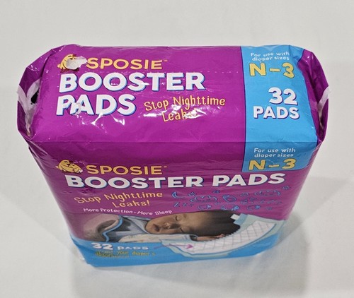 Sposie Booster Liners Stop Overnight Diaper Leaks, Fits Sizes Newborn 1 2 3,...