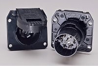 Pollak 11-893 Vehicle End 7 Blade Trailer Wiring Connector