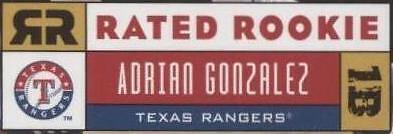 2005 Donruss - Adrian Gonzalez #37