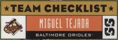 2005 Donruss - Miguel Tejada #374