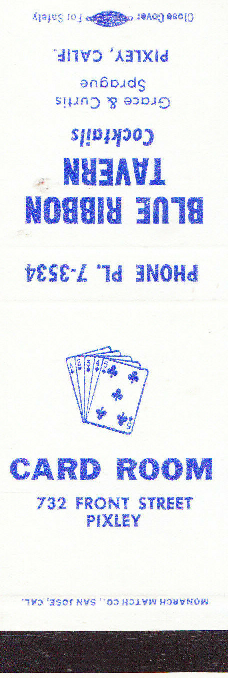 Blue Ribbon Tavern-Pixley-Ca-Tulare