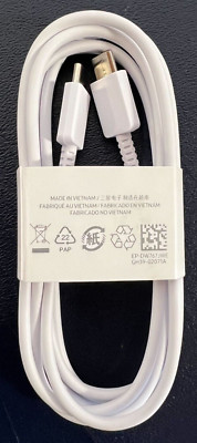 Official Samsung USB-C to USB-C Fast Charging Cable 3A 1.8m EP-DW767JWE White