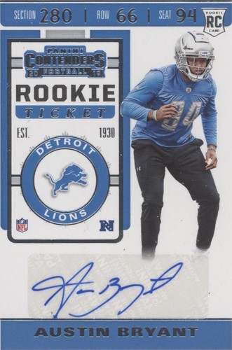 2019 Panini Contenders Austin Bryant #194