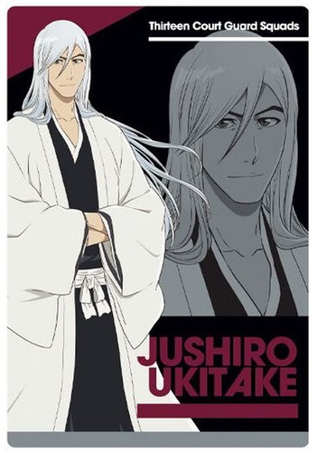 BLEACH Trading Card W#1 No.22 Jushiro Ukitake BANDAI Japan BLEACH Trading Card W#1 No.22 Jushiro Ukitake BANDAI Japan
