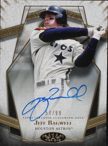 2022 Topps Tier One - Jeff Bagwell #PPA-JB