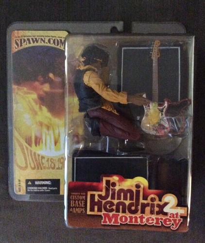 Jimi Hendrix「2 at Monterey フィギュア」未開封！ 未開封！Jimi Hendrixジミヘン2 at Monterey フィギュア